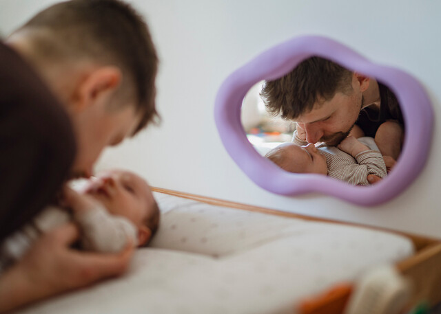 Vater werden. Vater sein.